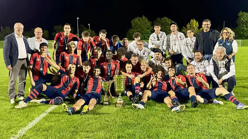 L'Auronzo, vincitore della Supercoppa