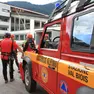 Un squadra del Soccorso alpino Valbiois