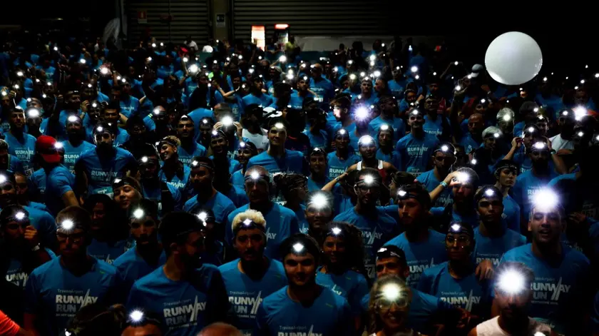 I runner della Runway run all'aeroporto di Treviso