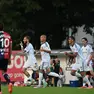 I festeggiamenti di Luca Clemenza dopo il gol del pareggio