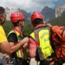 Una squadra del Soccorso alpino in una ricerca persona