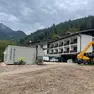 I lavori in corso alla casa di riposo Santin a Ciamber di Val di Zoldo