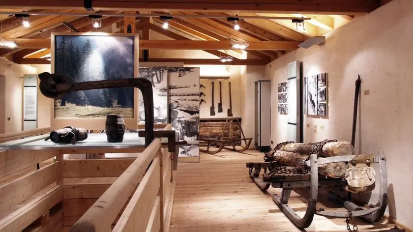 Gli interni del museo
