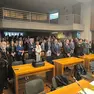 L'aula piena per la commemorazione di Antonella Coniglio
