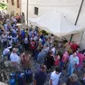 Il centro di Feltre affollato di turisti