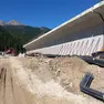 I lavori di consolidamento dell'Anas a San Vito di Cadore