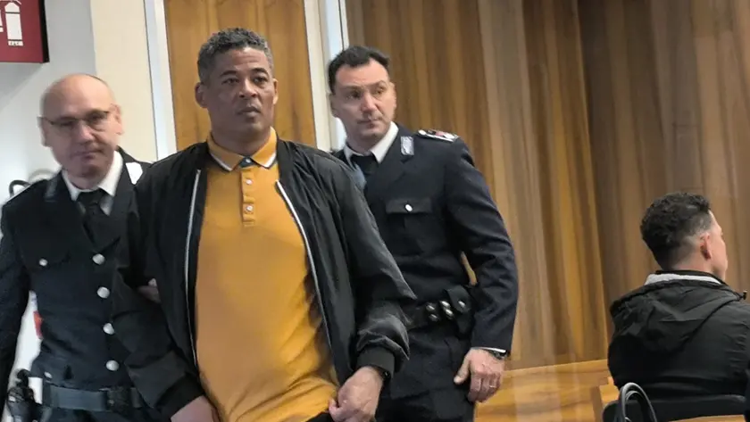 Pedro Livert Dominguez durante un’udienza del processo di primo grado