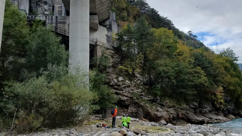 Il recupero della salma del 35enne di Feltre