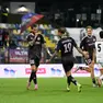 Luca Clemenza dopo il 2-0 (Foto di Beppe De Zanet)