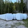 Le cabine dell'impianto a fune Ista