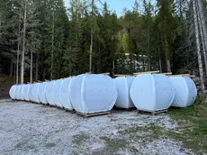 Le cabine dell'impianto a fune Ista