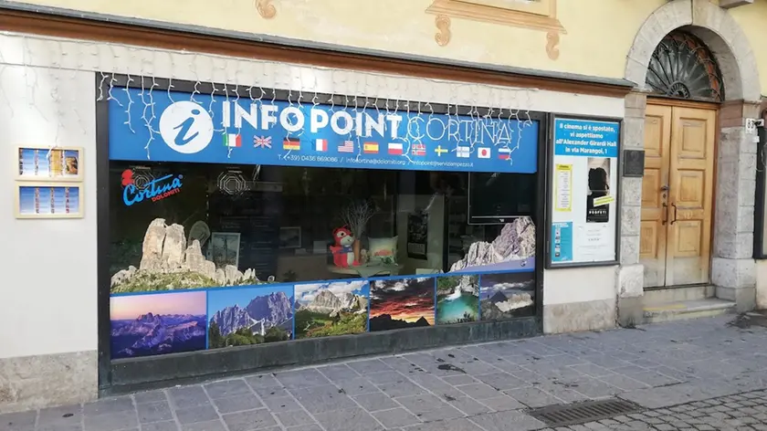 L'infopoint di Cortina d'Ampezzo
