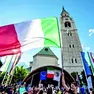 Festa a Cortina per l'assegnazione dei Giochi olimpici invernali