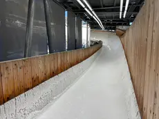 La pista da bob a Cortina