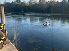 L'auto recuperata dal Sile