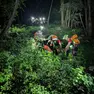Un intervento notturno del Soccorso Alpino (foto d'archivio)
