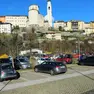 Il parcheggio di Lambioi a Belluno