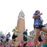 Lo straordinario spettacolo della Venicemarathon a San Marco