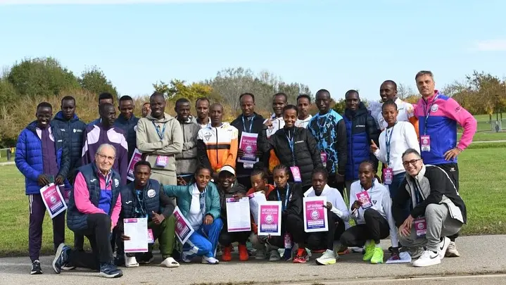 La presentazione dei top runner alla Venicemarathon 2025