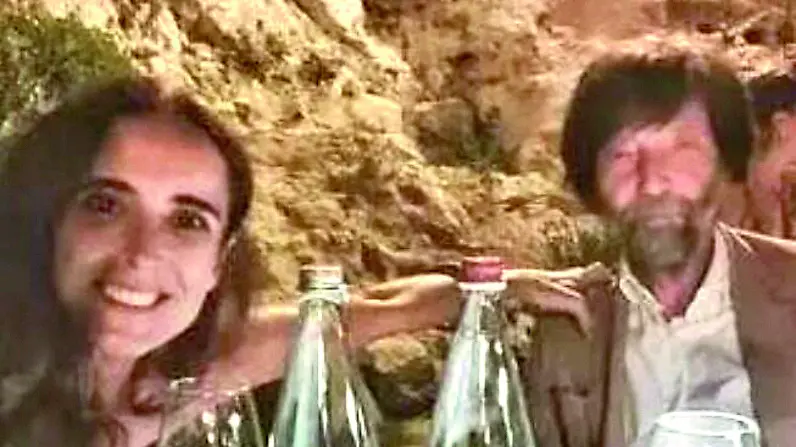 Massimo Cacciari con Chiara Patriarca