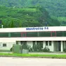 Lo stabilimento di Videndum, ex Manfrotto, a Villapaiera di Feltre