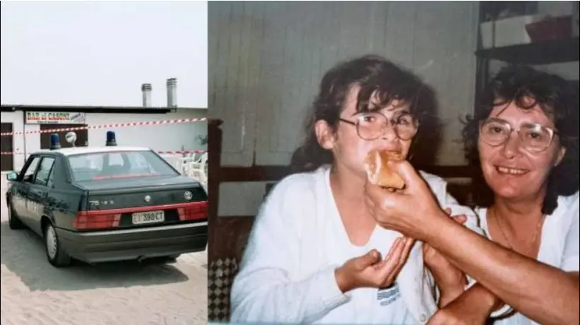 Elisea Marcon e la figlia Cristina De Carlo, a sinistra il luogo del delitto