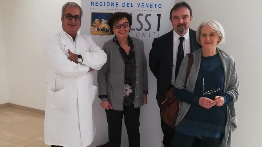 Romana Segati, seconda da sinistra