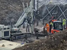 Il cantiere della Cabinovia