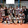 Il Belluno Volley in festa a fine gara
