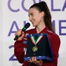 La premiazione della cortinese Stefania Constantini