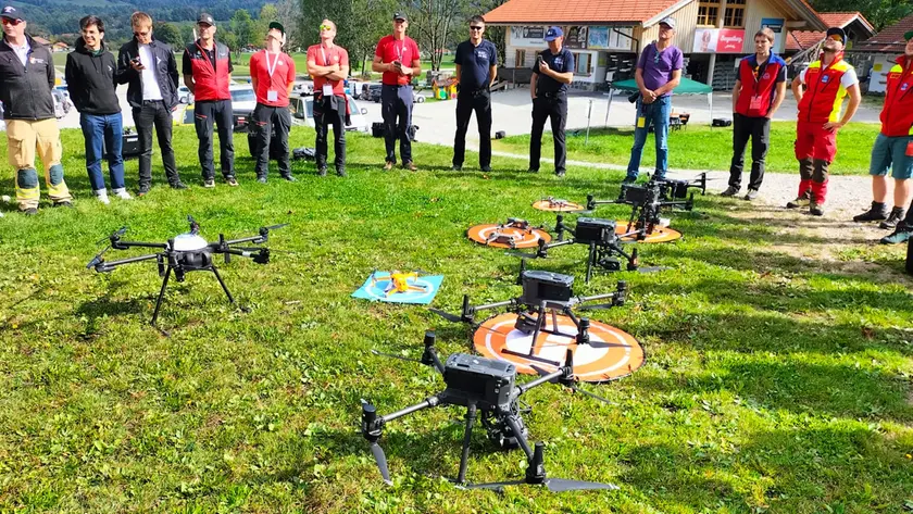 Droni per il soccorso alpino
