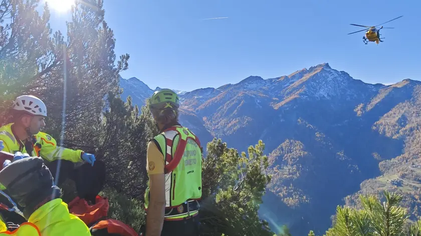 Le ricerche dell'escursionista disperso a Cencenighe