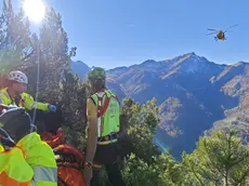 Le ricerche dell'escursionista disperso a Cencenighe