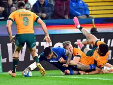 Italia rugby vince contro l'Australia