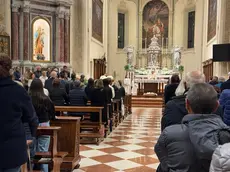 Un momento della messa