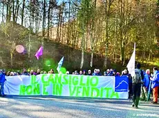 La passeggiata a difesa del Cansiglio