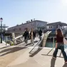 Il ponte dedicato a Valeria Solesin a Venezia