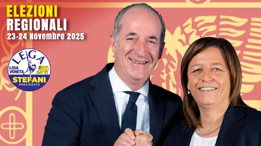 Luca Zaia e Sonia Brescacin