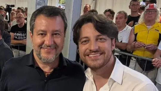 Matteo Salvini e Alberto Stefani