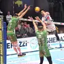 Riccardo Mian quando era al Belluno Volley