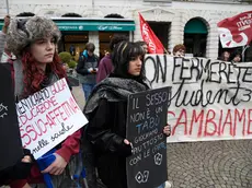 La Rete degli studenti in piazza dei Martiri