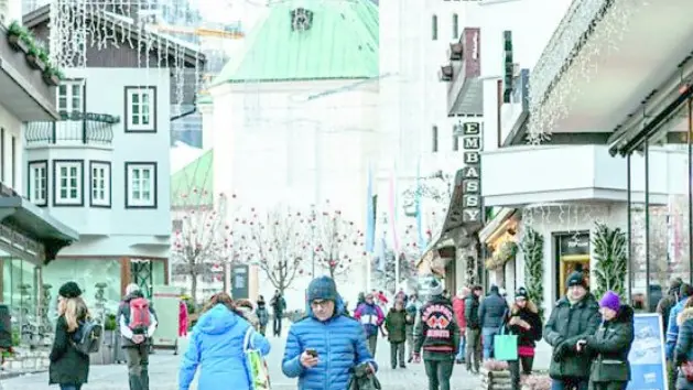 Il centro di Cortina