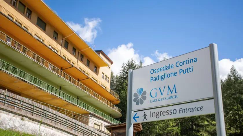 Il padiglione Putti a Cortina