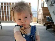 La piccola Ludovica Nessenzia