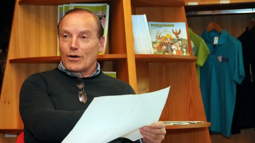 In foto, Guido Trento