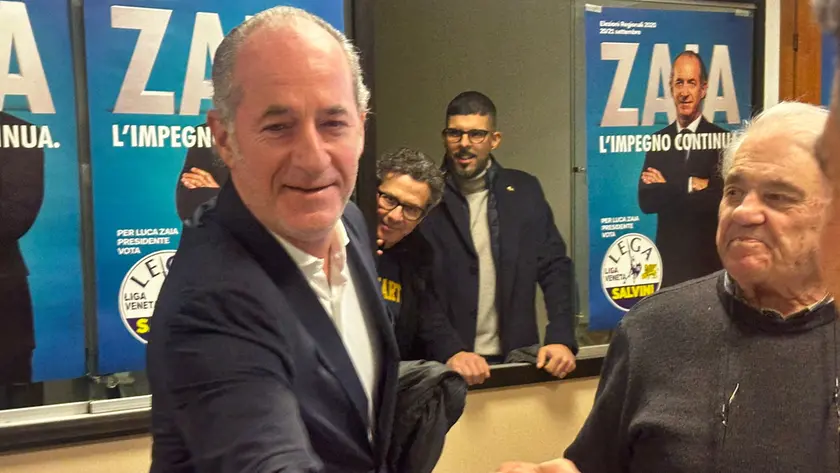 Luca Zaia al K3 a Treviso