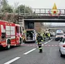 Le immagini dell'incidente a Cadola di Ponte nelle Alpi