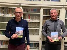 belluno, il neo tesserato simone soccal e il presidente della sezione cai paolo barp