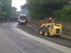 Selvazzano Dentro 2013 in foto i lavori di asfaltatura tra via Cesarotti e a Tencarola