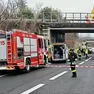 Il luogo in cui è avvenuto l'incidente mortale a Ponte nelle Alpi
